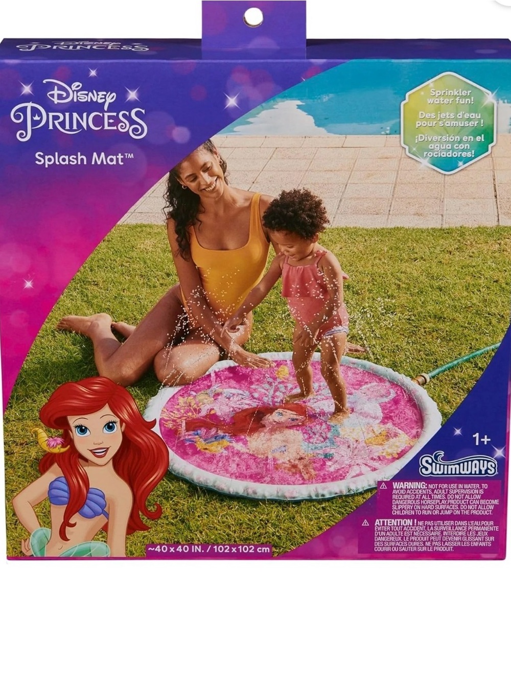 Disney ARIEL Princess Ariel Splash Mat